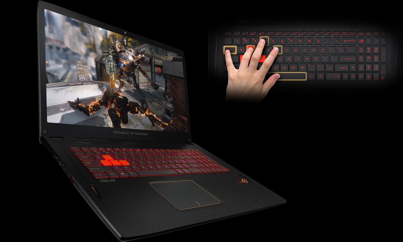 ASUS ROG Strix GL702VS Klawiatura gamingowa