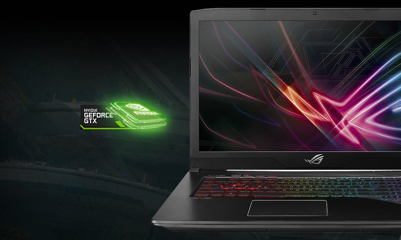 ASUS ROG Strix GL703GE karta graficzna NVIDIA GTX1050 Ti