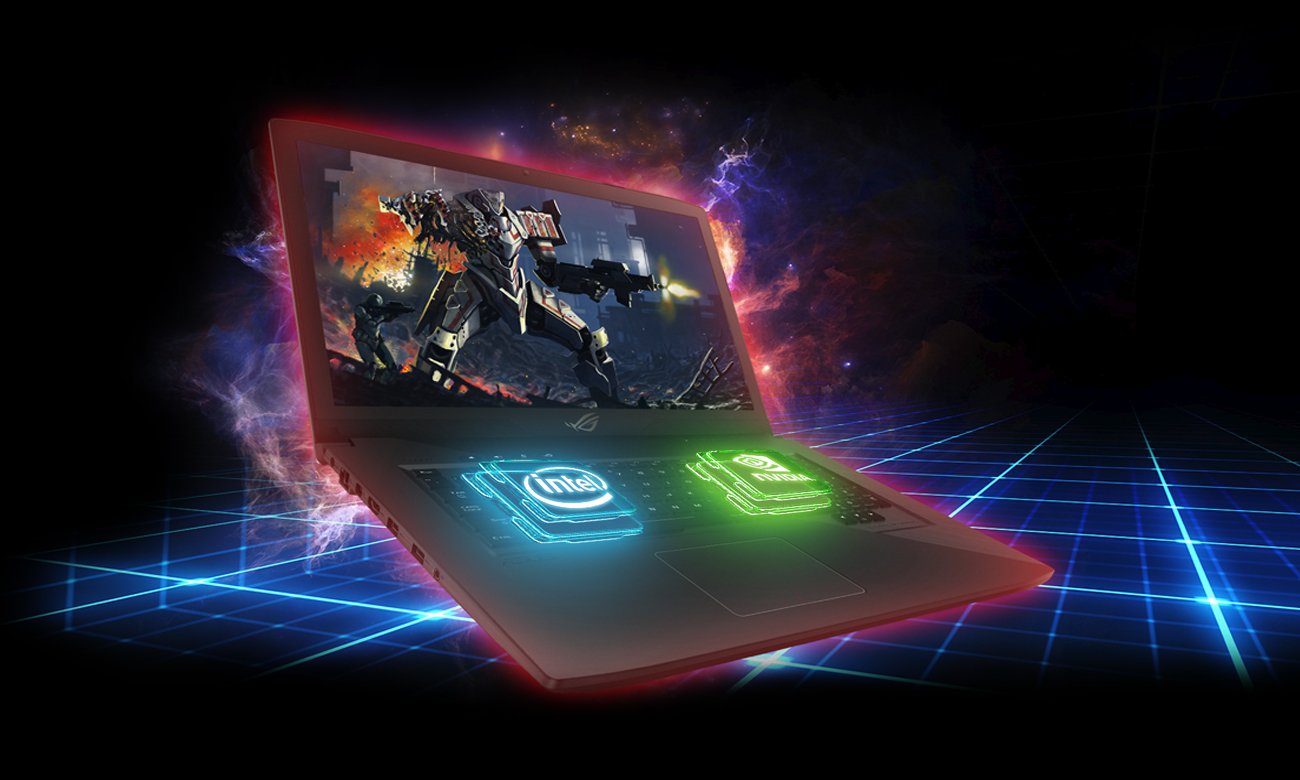 ASUS ROG Strix GL703GE procesor intel core i7 ósmej generacji