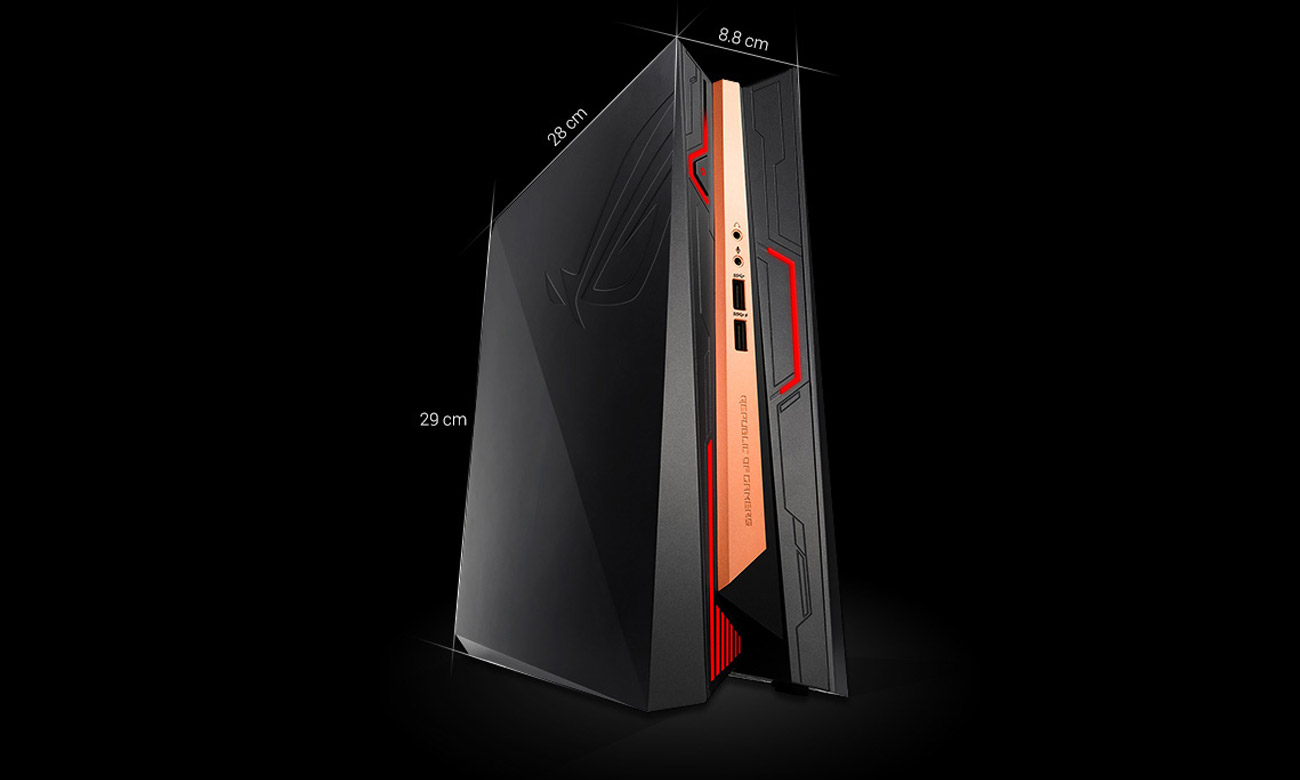 ASUS GR8 II-T032Z kompaktowa konstrukcja