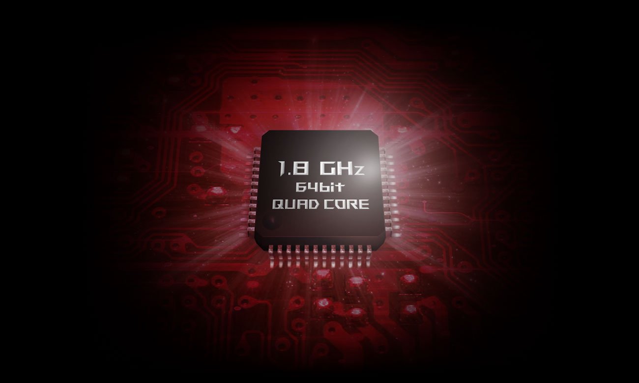 ASUS ROG GT-AC5300 Cztery rdzenie 1,8 GHz