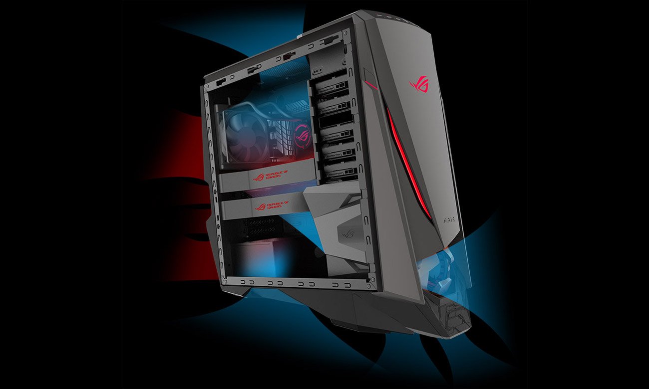 ASUS GT51CA chłodzenie