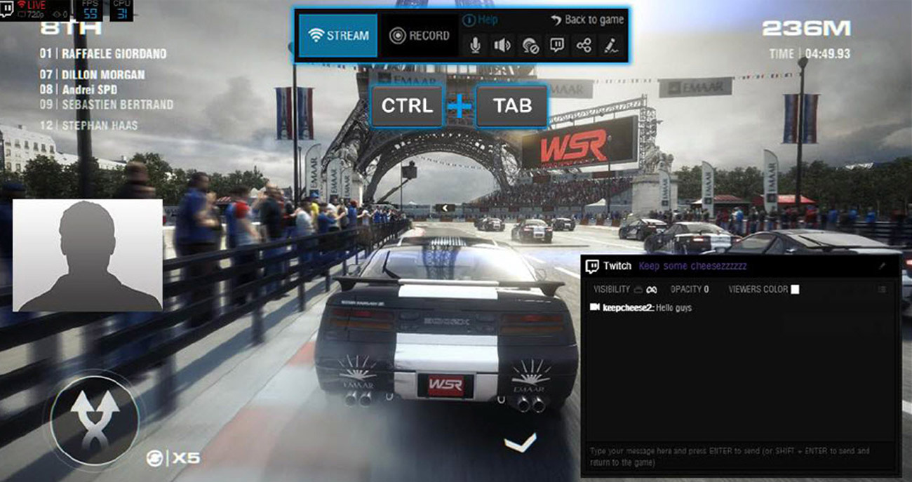 ASUS GT51CA XSplit Gamecaster