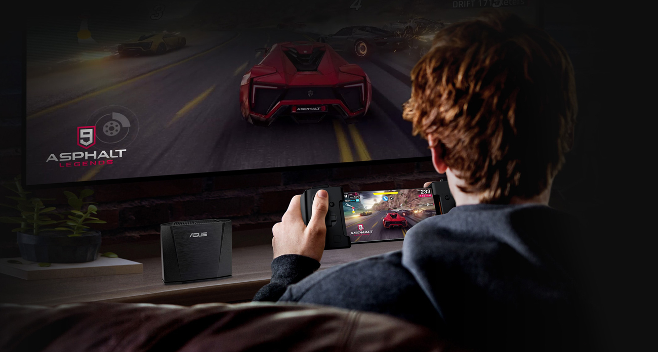 ASUS ROG gamevice controller łącznośc WiFi 60 GHz