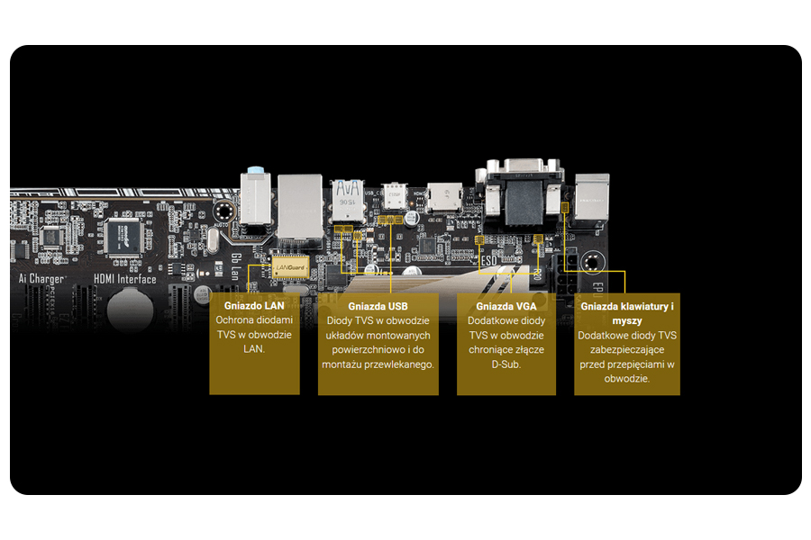 ASUS H110M-A/DP ESD Guard