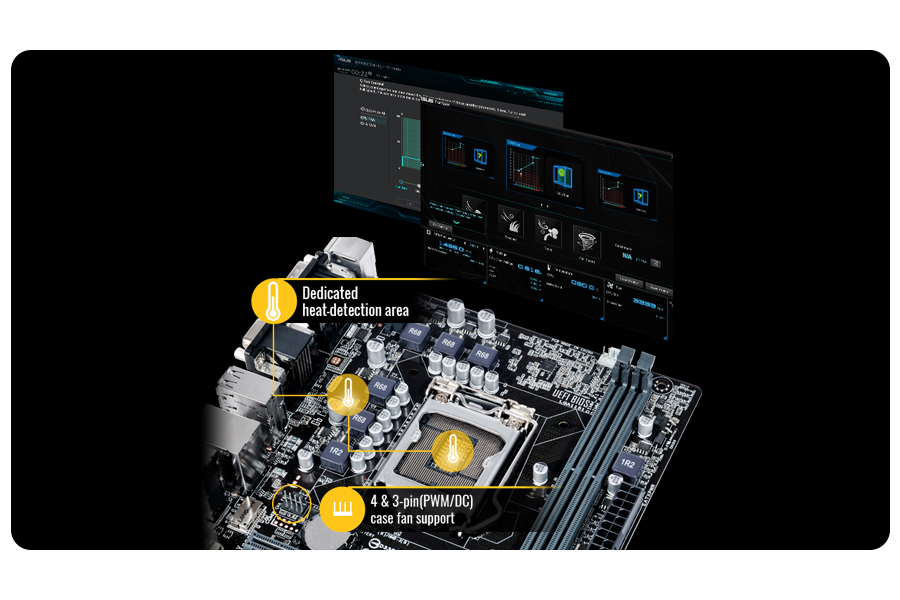 ASUS H110M-A/DP Fan Xpert