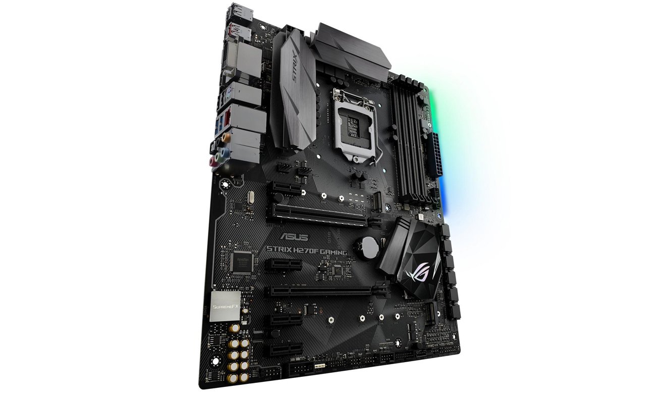 ASUS H270F GAMING Widok Z Przodu
