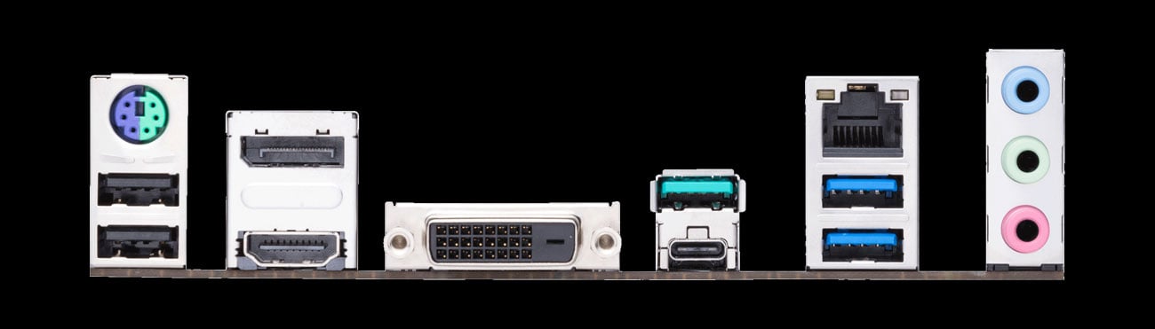 ASUS H570M-PLUS - Złącza