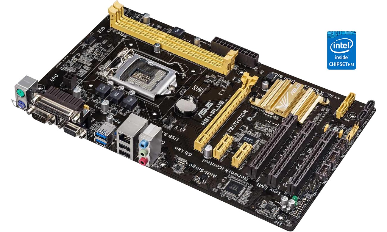 ASUS H81-PLUS Intel® H81 Express
