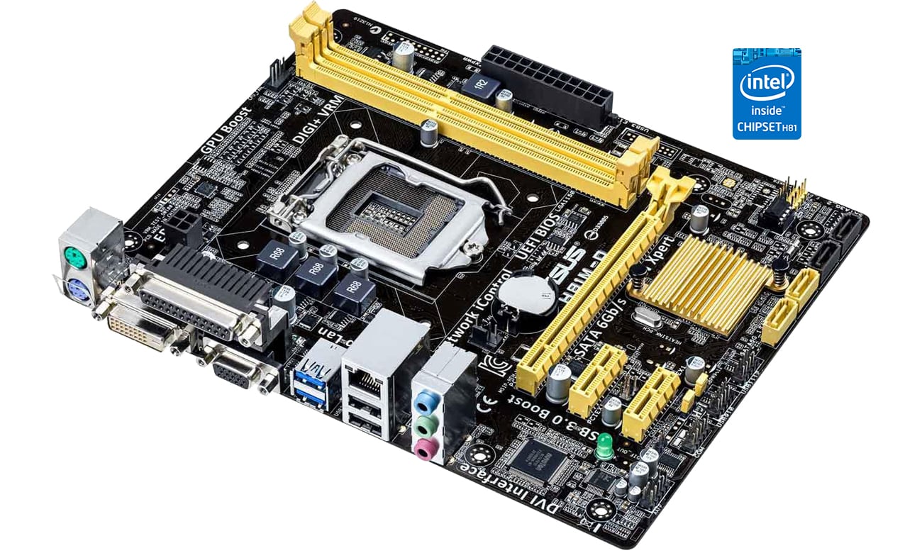 ASUS H81M-D Intel® H81 Express