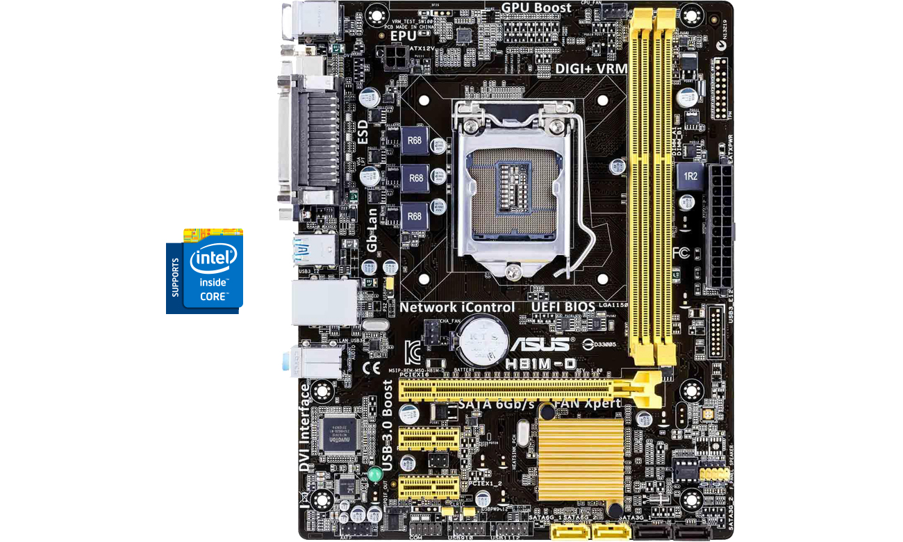 ASUS H81M-D LGA1150