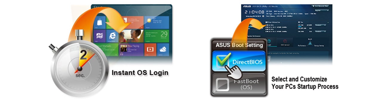Płyta główna dla procesorów Intel ASUS H81M-PLUS - ASUS Boot Setting