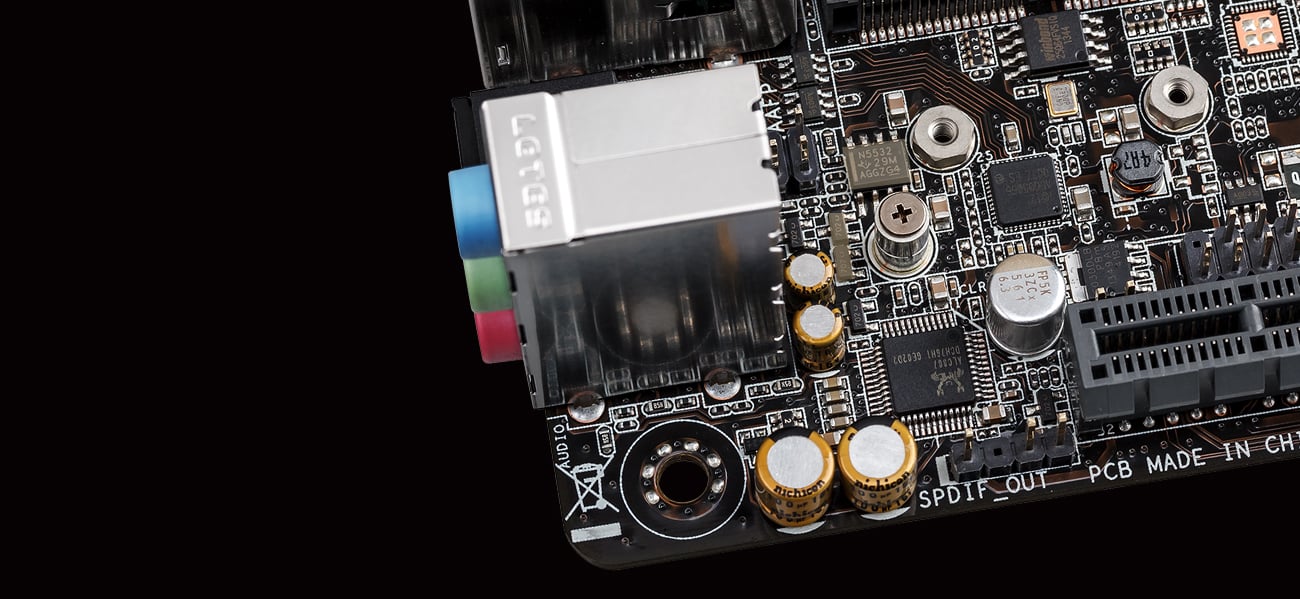 ASUS H97I-PLUS dźwięk