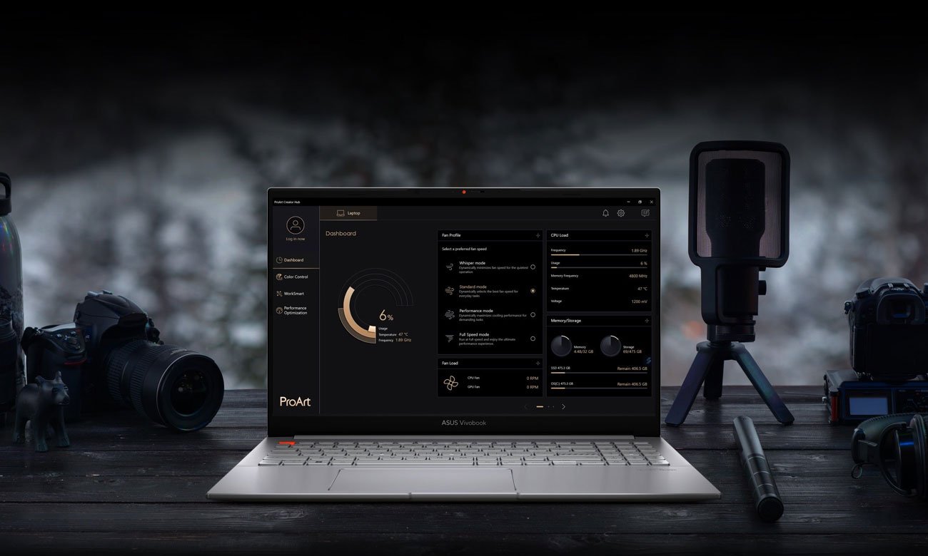 ASUS Vivobook Pro 15 elegancka konstrukcja