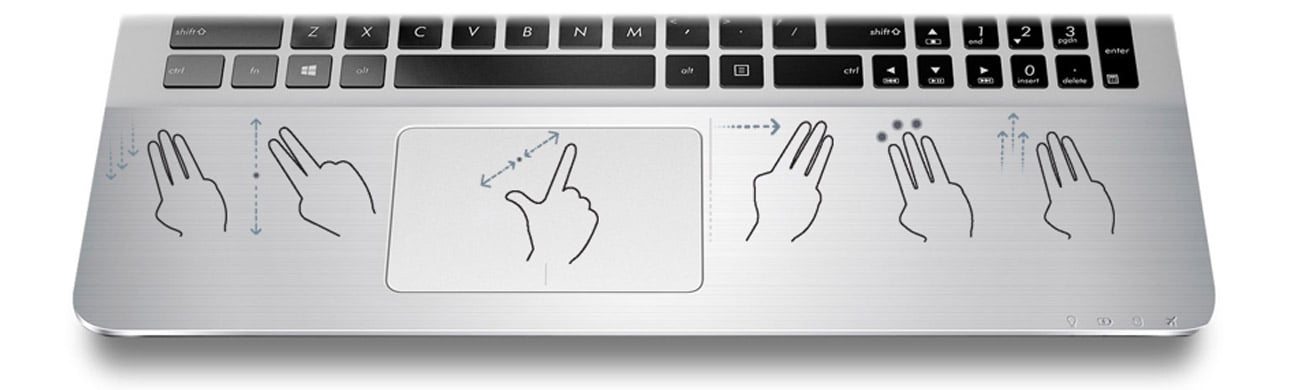 klawiatura w laptopie ASUS R540