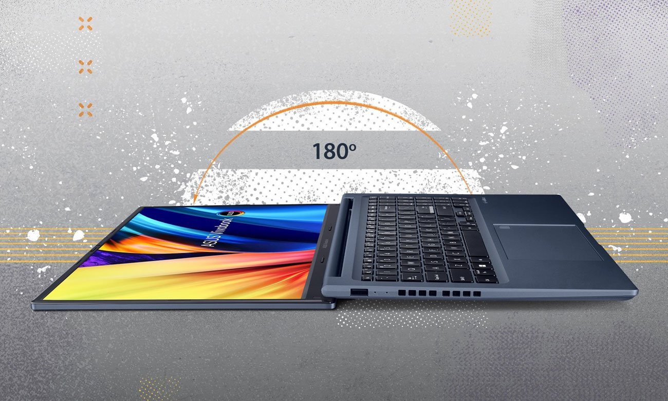 ASUS VivoBook 15X zawias 180 stopni