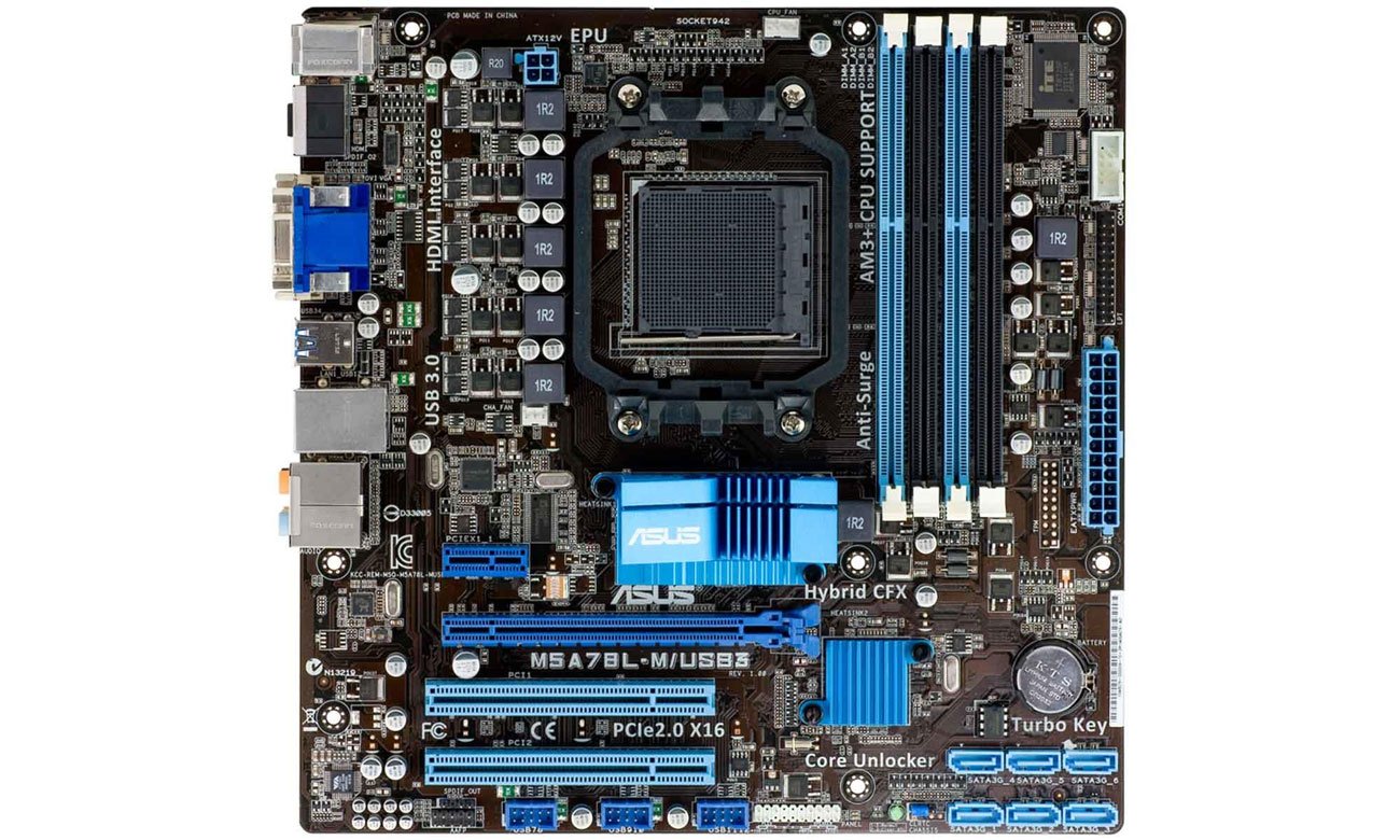 ASUS M5A78L oszczednosc energia zarzadzenie obciazenie zasilanie podzespoly