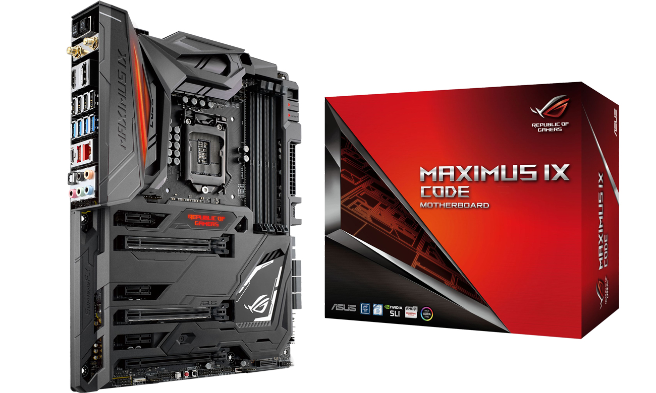 Płyta główna Socket 1151 ASUS MAXIMUS IX CODE (3xPCI-E DDR4 USB3.1/M.2)