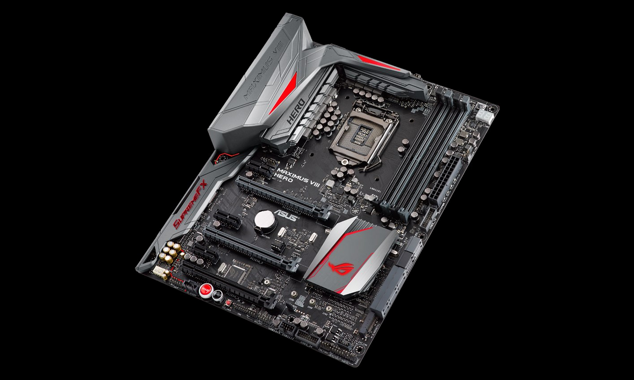 ASUS MAXIMUS VIII HERO Zabezpieczenia ROG