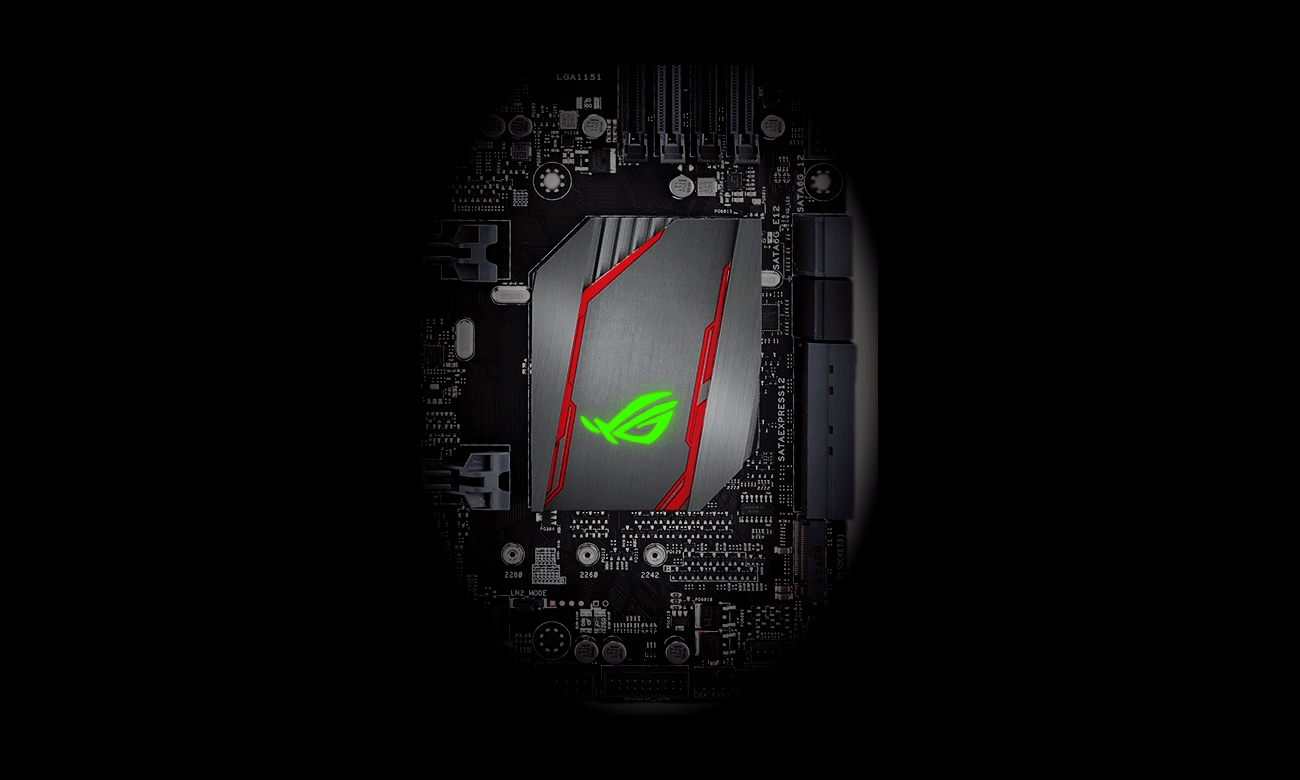 ASUS MAXIMUS VIII HERO Podświetlenie LED