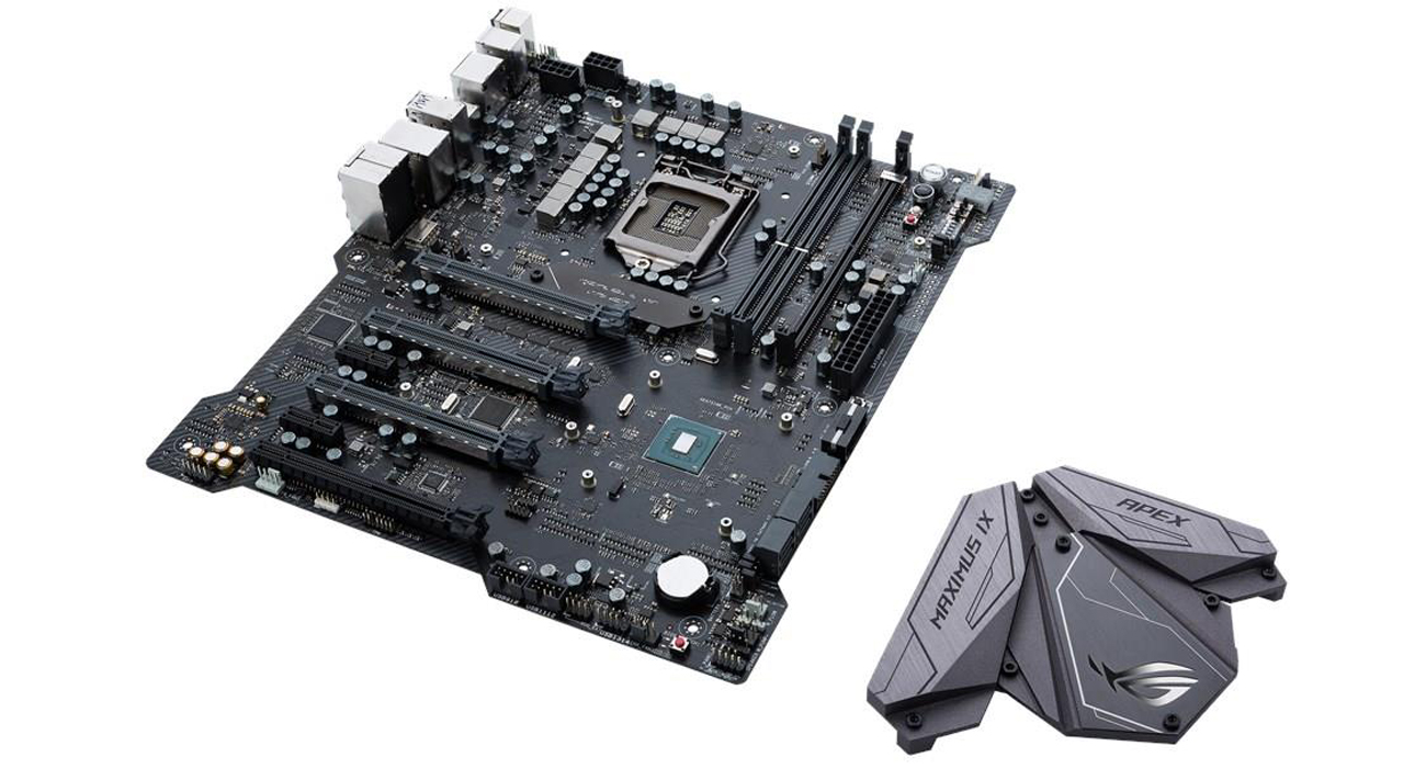 Płyta główna ASUS MAXIMUS IX APEX Przód widok z góry