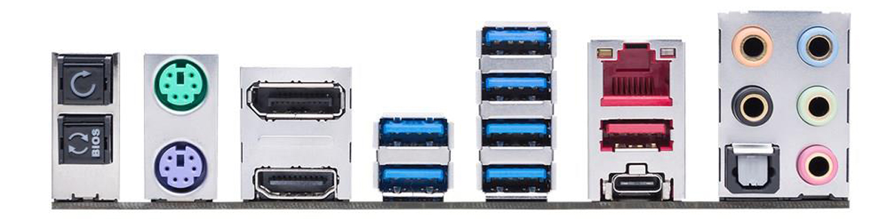 Płyta główna ASUS MAXIMUS IX APEX Porty