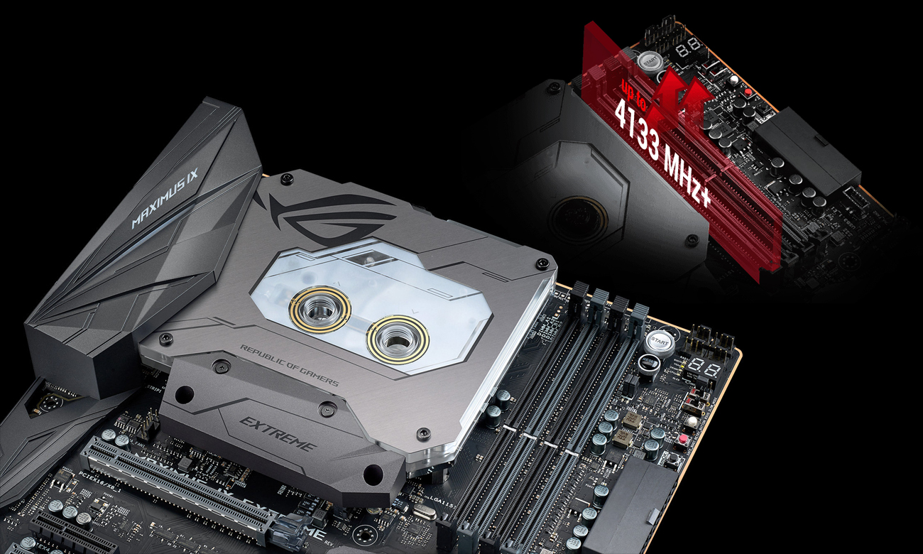 ASUS MAXIMUS IX EXTREME DDR4 4133 MHz