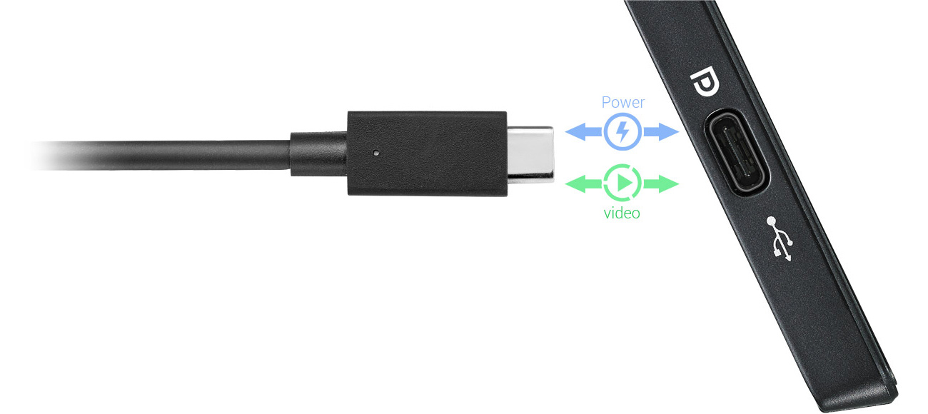 ASUS MB169C+ czarny usb c