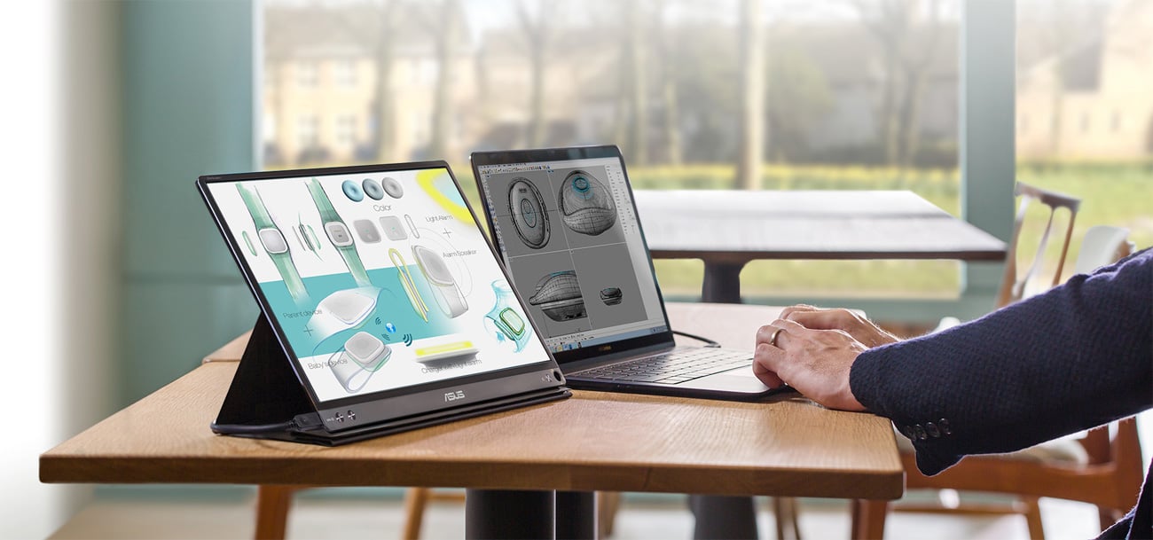 ASUS ZenScreen MB16AC Szeroki Kąt Widzenia