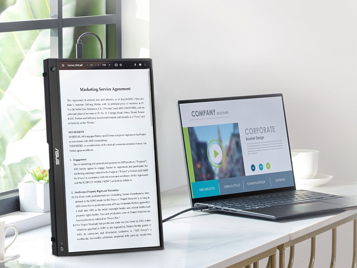ASUS ZenScreen Touch MB16AMTR