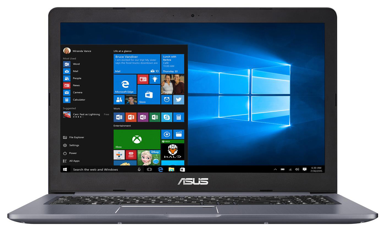 ASUS VivoBook Pro 15 N580GD Full HD, ASUS Splendid, szerokokątny ekran