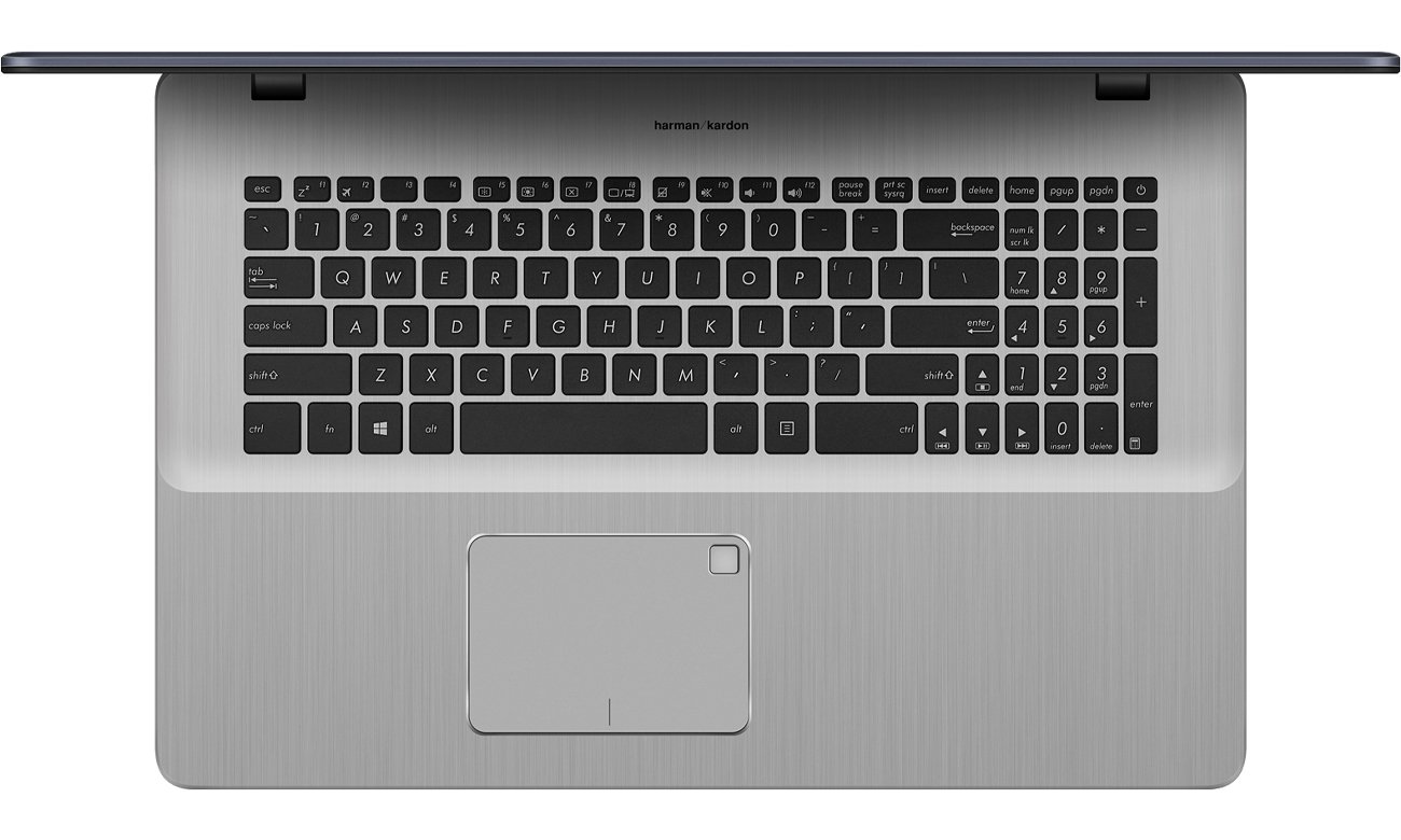 ASUS VivoBook Pro 17 N705UD podświetlana klawiatura
