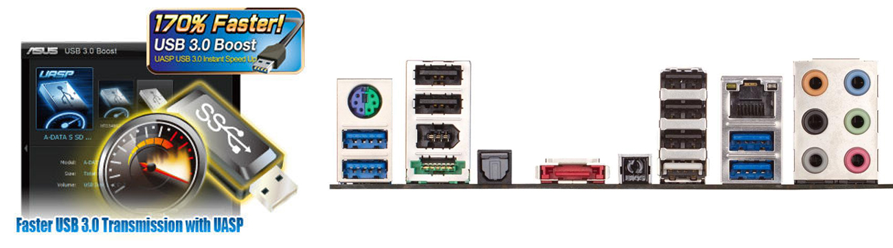 ASUS P9X79 ubs 3.0 boost