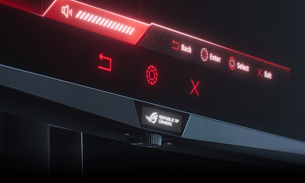 Wyświetlacz OLED i podświetlenie Aura Sync