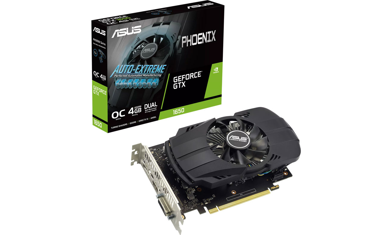 ASUS GeForce GTX 1650 Phoenix EVO OC 4 GB GDDR6