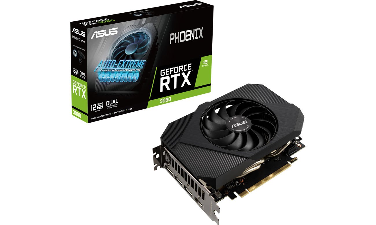 Karta graficzna NVIDIA ASUS GeForce RTX 3060 Phoenix 12G BGDDR6 PH-RTX3060-12G