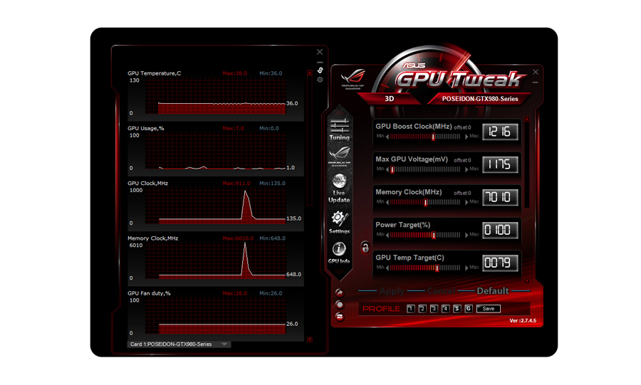 ROG Edition GPU Tweak