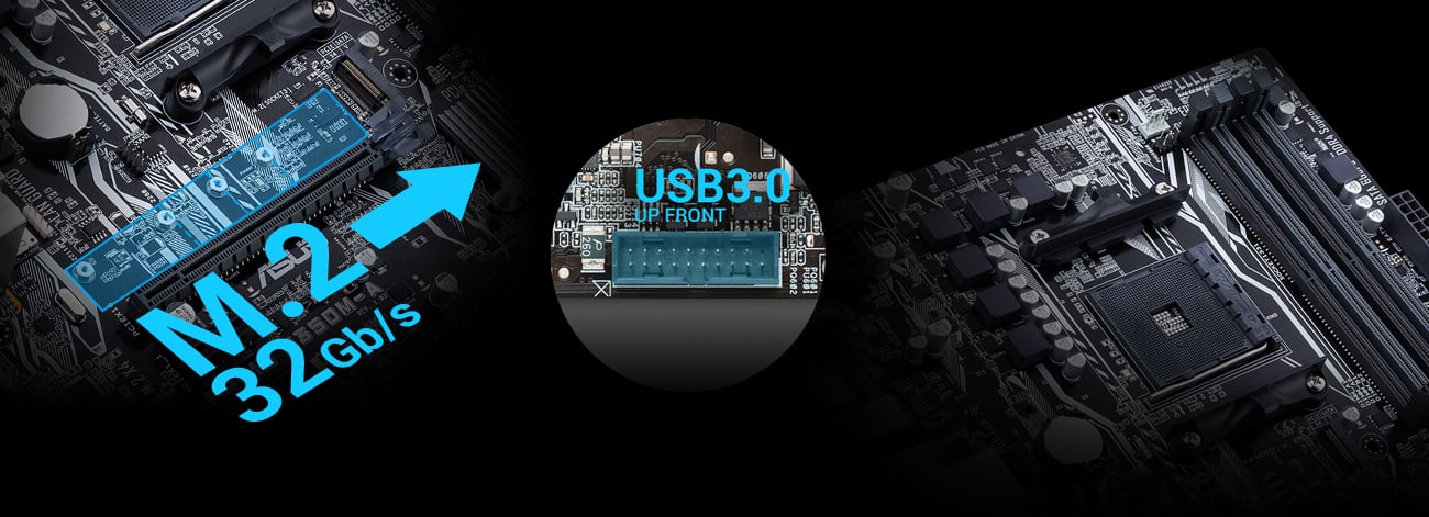 ASUS PRIME B350M-K DDR4, M.2, USB3.0
