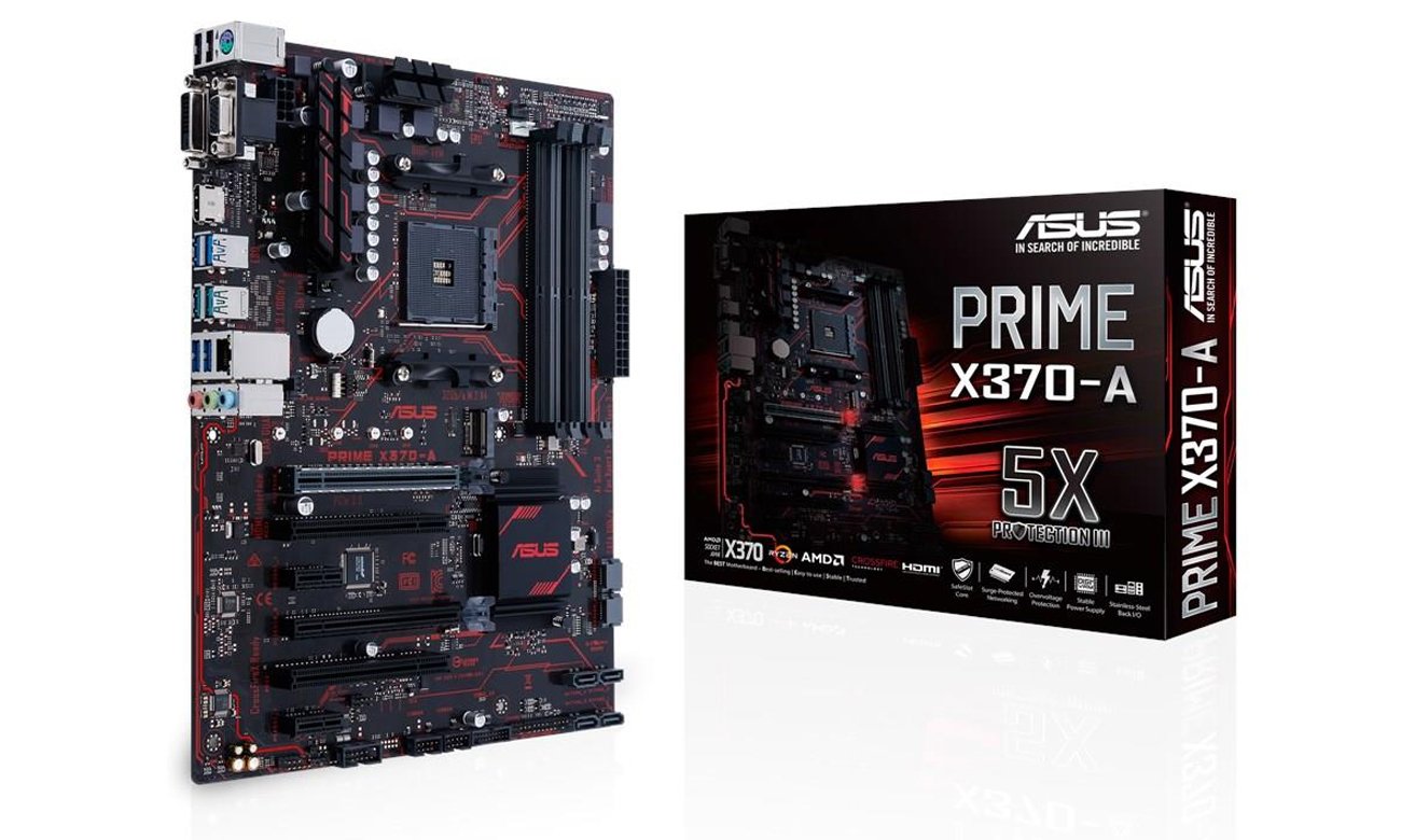 PRIME X370-A płyta główna trwałość ochrona