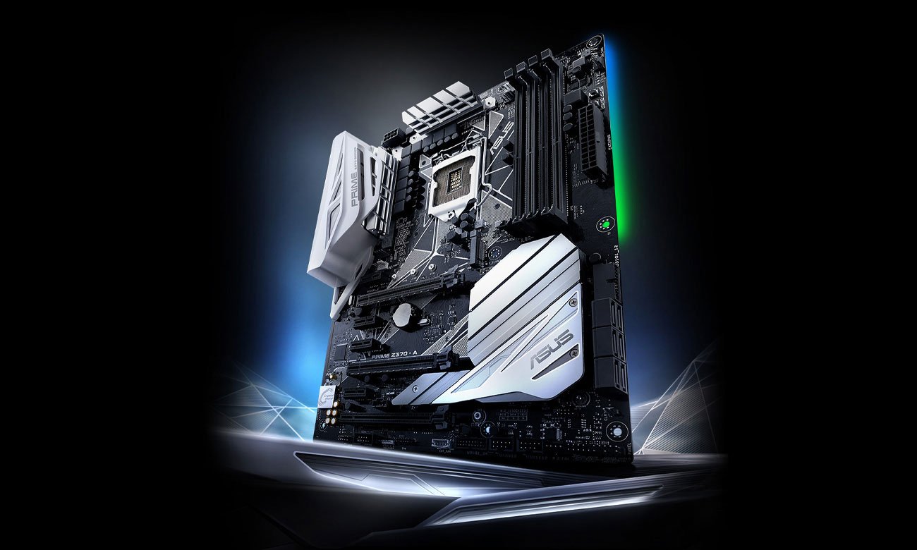 ASUS PRIME Z370-A Podświetlenie RGB Aura Sync