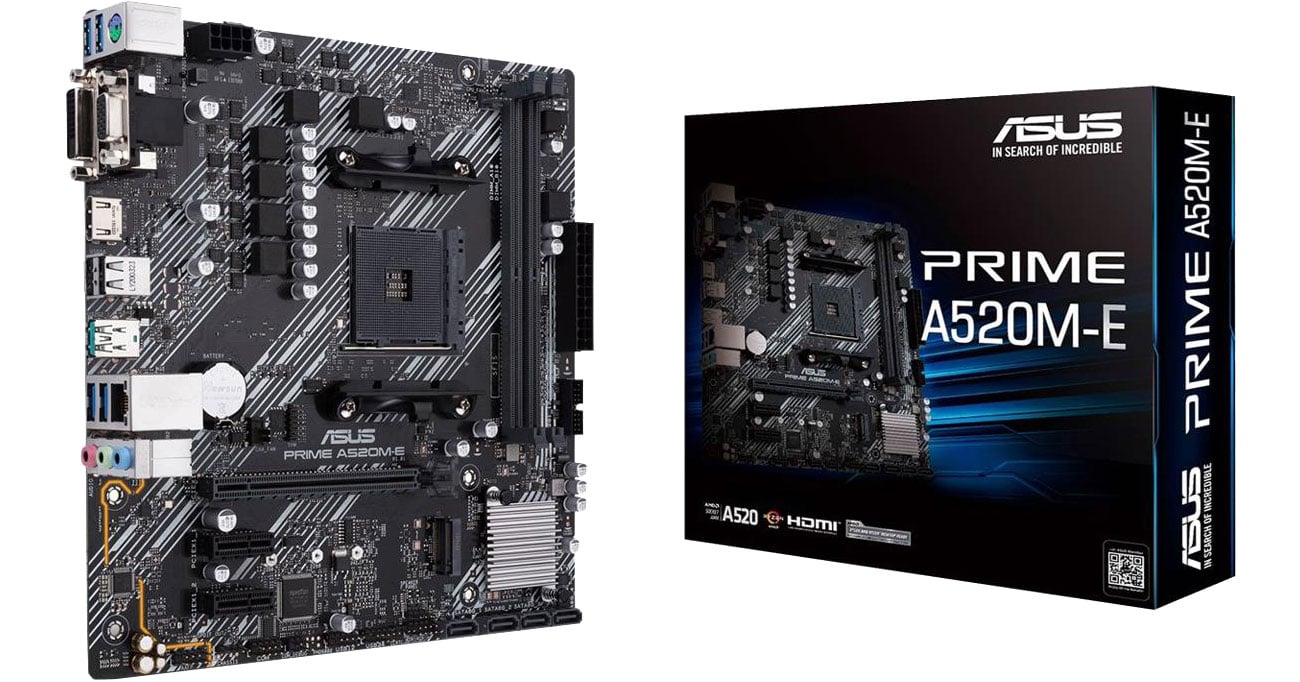 Płyta główna Socket AM4 ASUS PRIME A520M-E