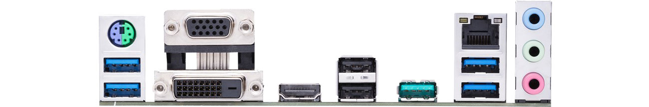 ASUS PRIME A520M-E - Porty