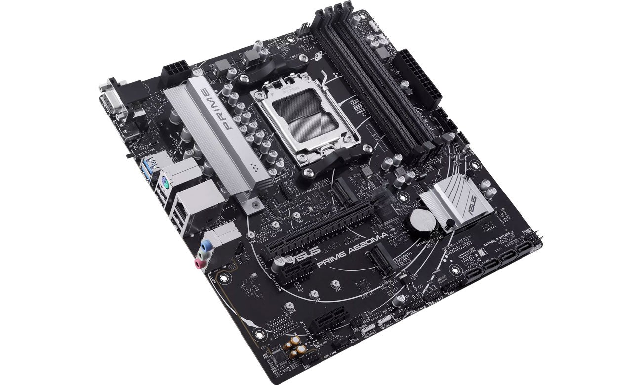 ASUS PRIME A620M-A Złącza
