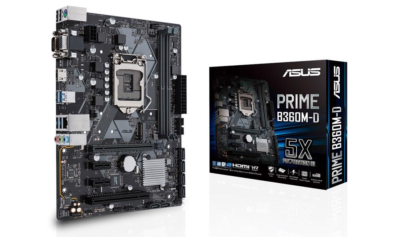 Asus Prime B360M-D Solidna podstawa i mnóstwo możliwości