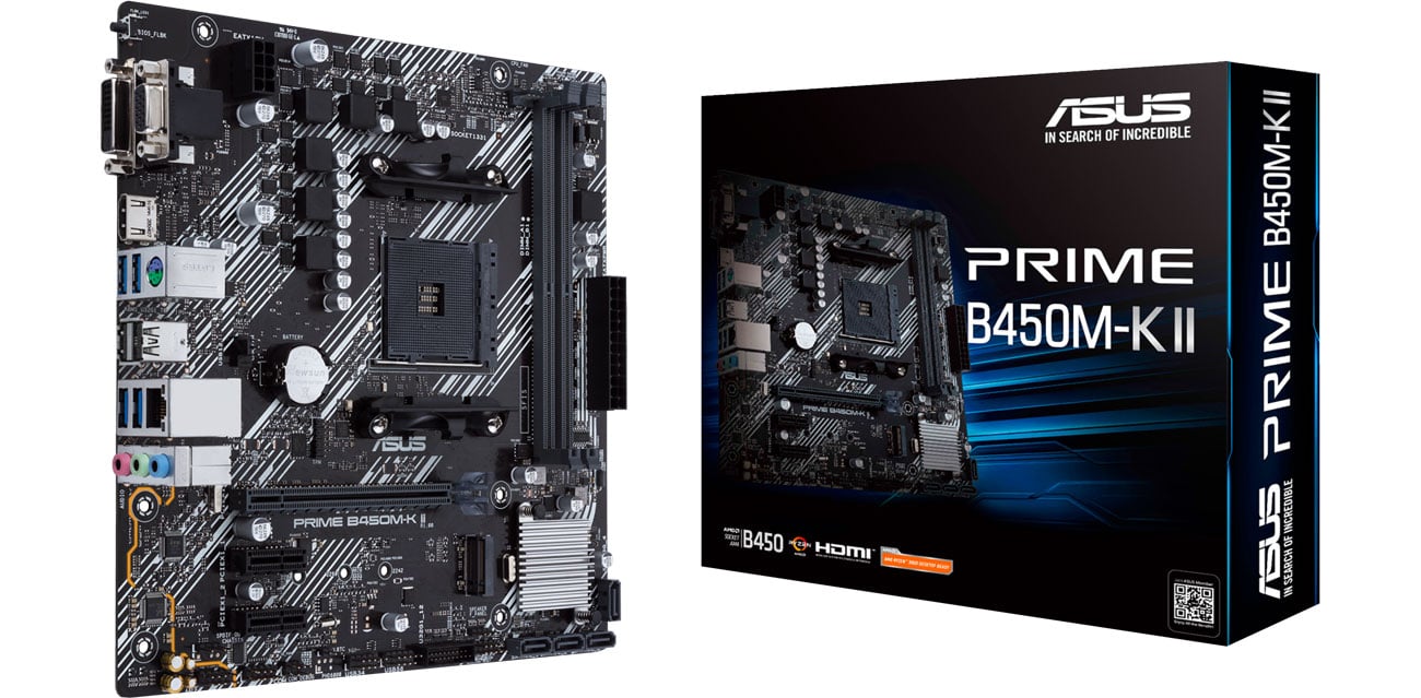 Płyta główna Socket AM4 ASUS PRIME B450M-K II
