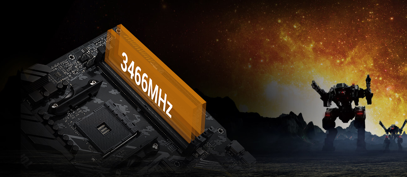 ASUS PRIME B450M-PLUS obsługa pamięci ddr4