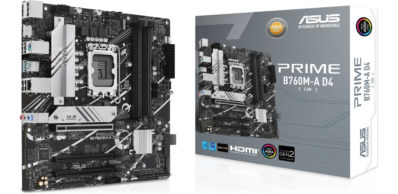 ASUS PRIME B760M-A D4-CSM
