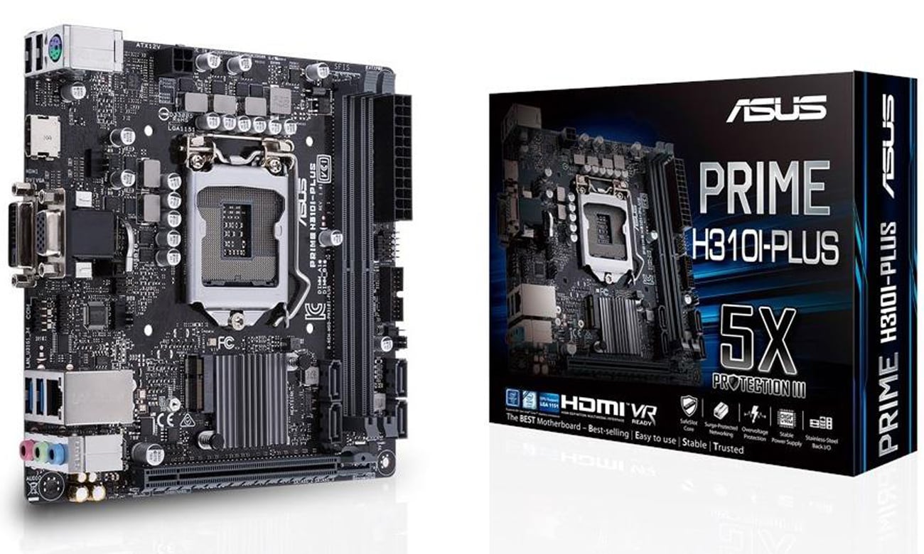 Asus Prime H310I-PLUS Solidna podstawa i mnóstwo możliwości