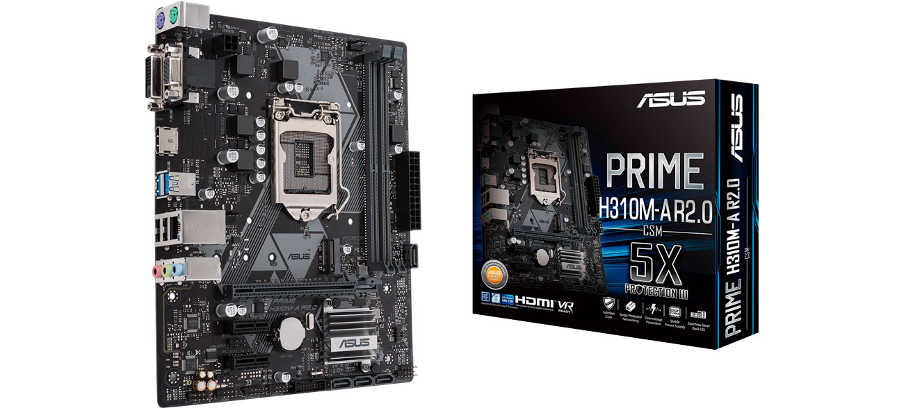 ASUS PRIME H310M-A R2.0/CSM - Płyty główne Socket 1151 - Sklep ...