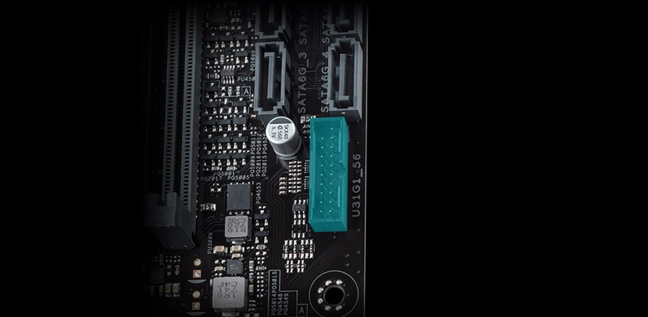 Płyta główna Asus PRIME H310M-D gniazda usb 3.1 gen 1 połączenia transfer